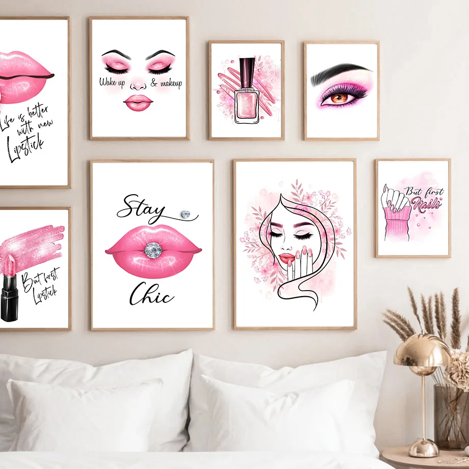 J Beauty Makeup - 1 Stück Trendiges Make-up, Nagellack, Lippenstift,