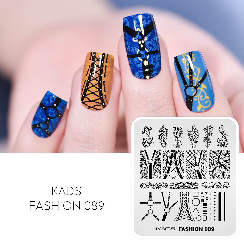 Nail Art Stamping Kit - 1PC Nagel Stempelplatte Mode System Kunst