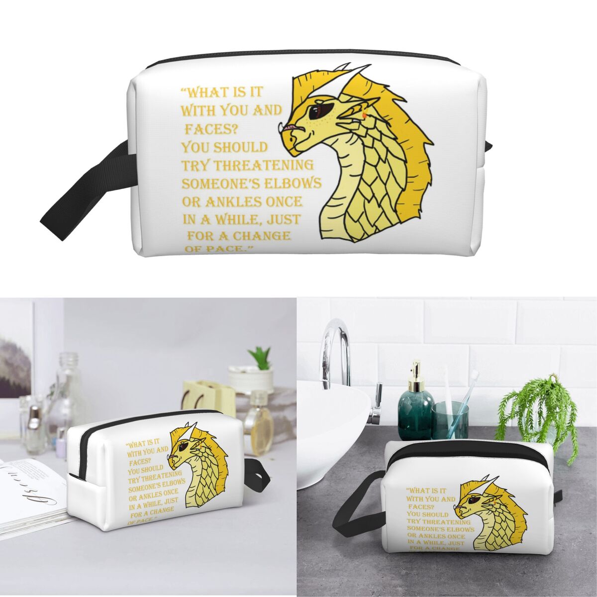 Beauty Of Makeup Quotes - Qibli Quote Make-up-Tasche, Kosmetik-Organizer, Aufbewahrungstasche, Dopp-Kit,