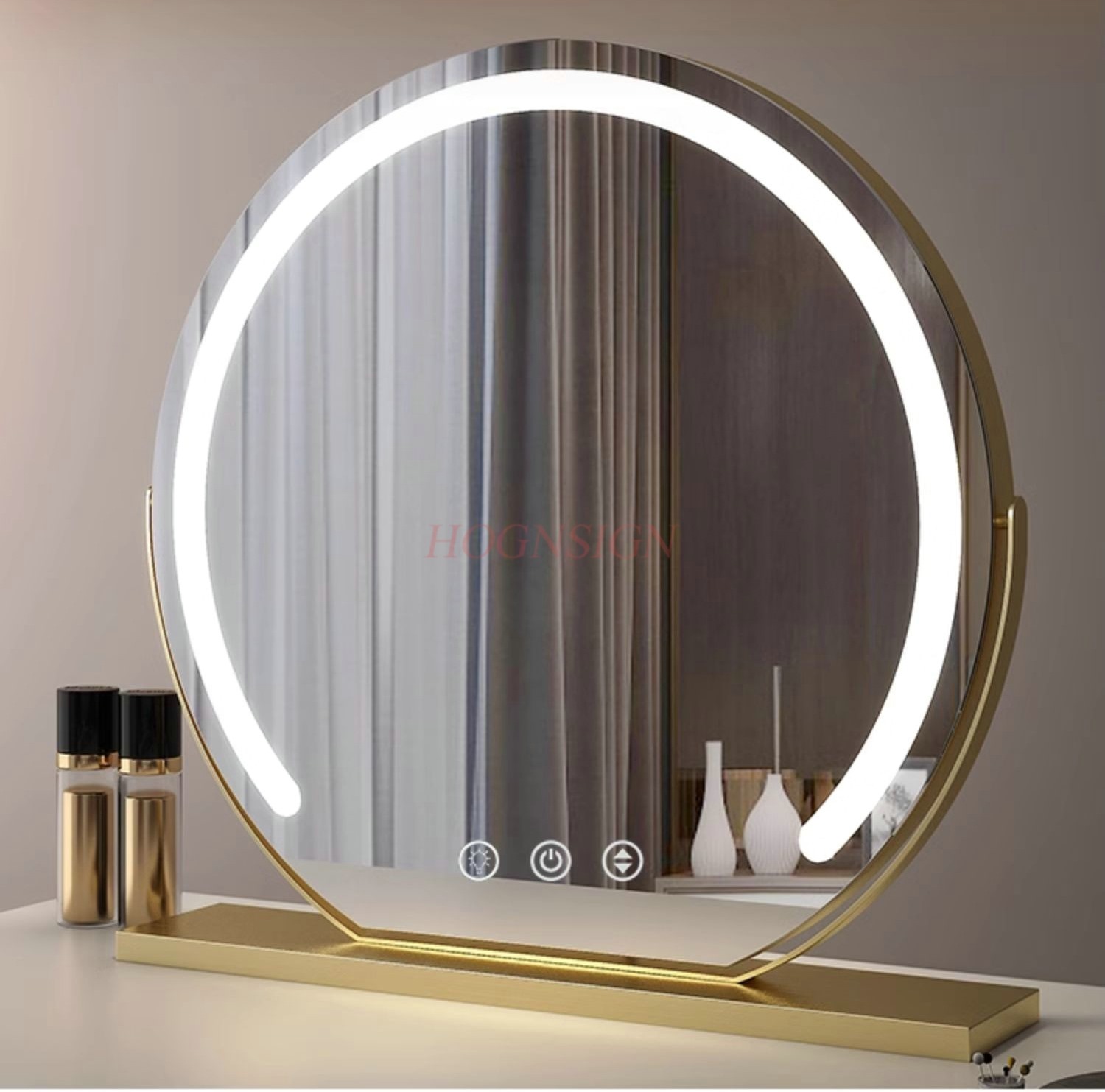Makeup Master Beauty Salon - LED-Schminkspiegel mit Lampe, intelligenter Desktop-Schminkspiegel, hochwertiger
