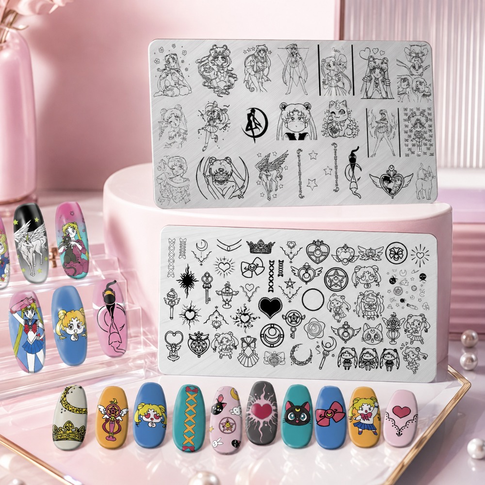 Sailor Moon Anime Nagelstempel – Nail Art Stamping Kit Bewertung und Preis