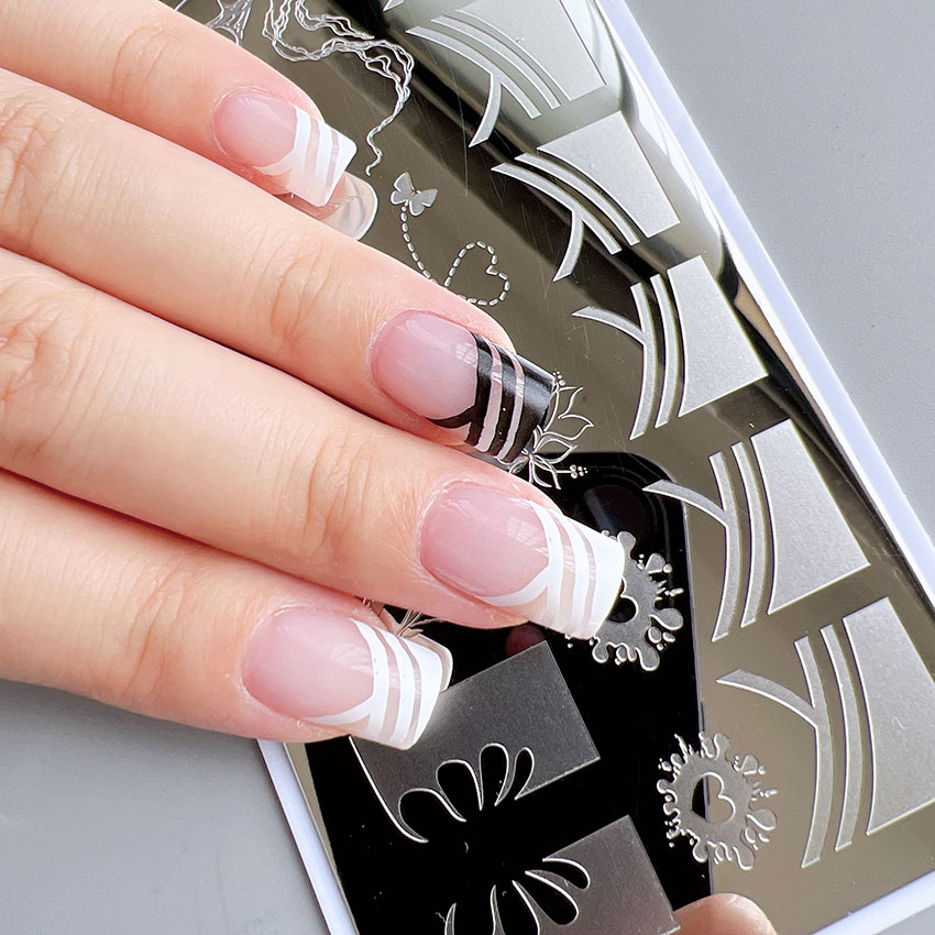 XMQ Stahlnagel-Stempelplatten, – Nail Art Stamping Kit Bewertung und Preis