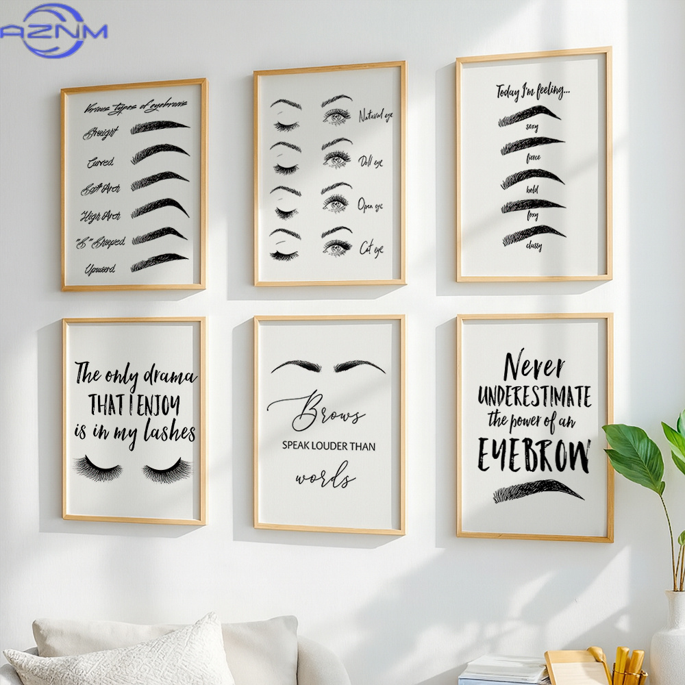 Set aus 6 Augenbrauen- und Wim – Beauty Of Makeup Quotes Bewertung und Preis