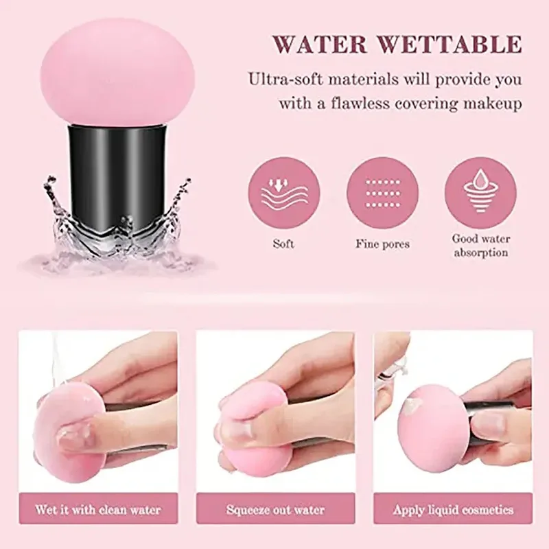 Pilzkopf Make-up Schwamm trock – Beauty Makeup Tools Use Bewertung und Preis