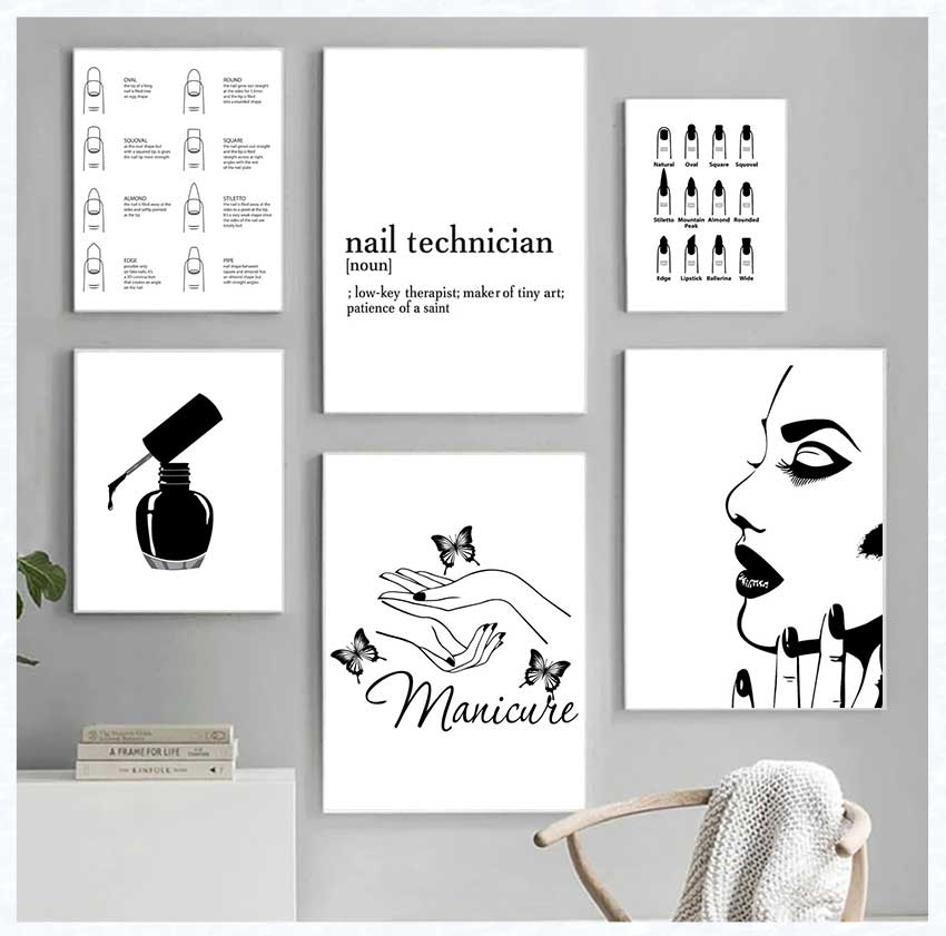 Kunstposter und Drucke Nagelkü – Beauty Of Makeup Quotes Bewertung und Preis
