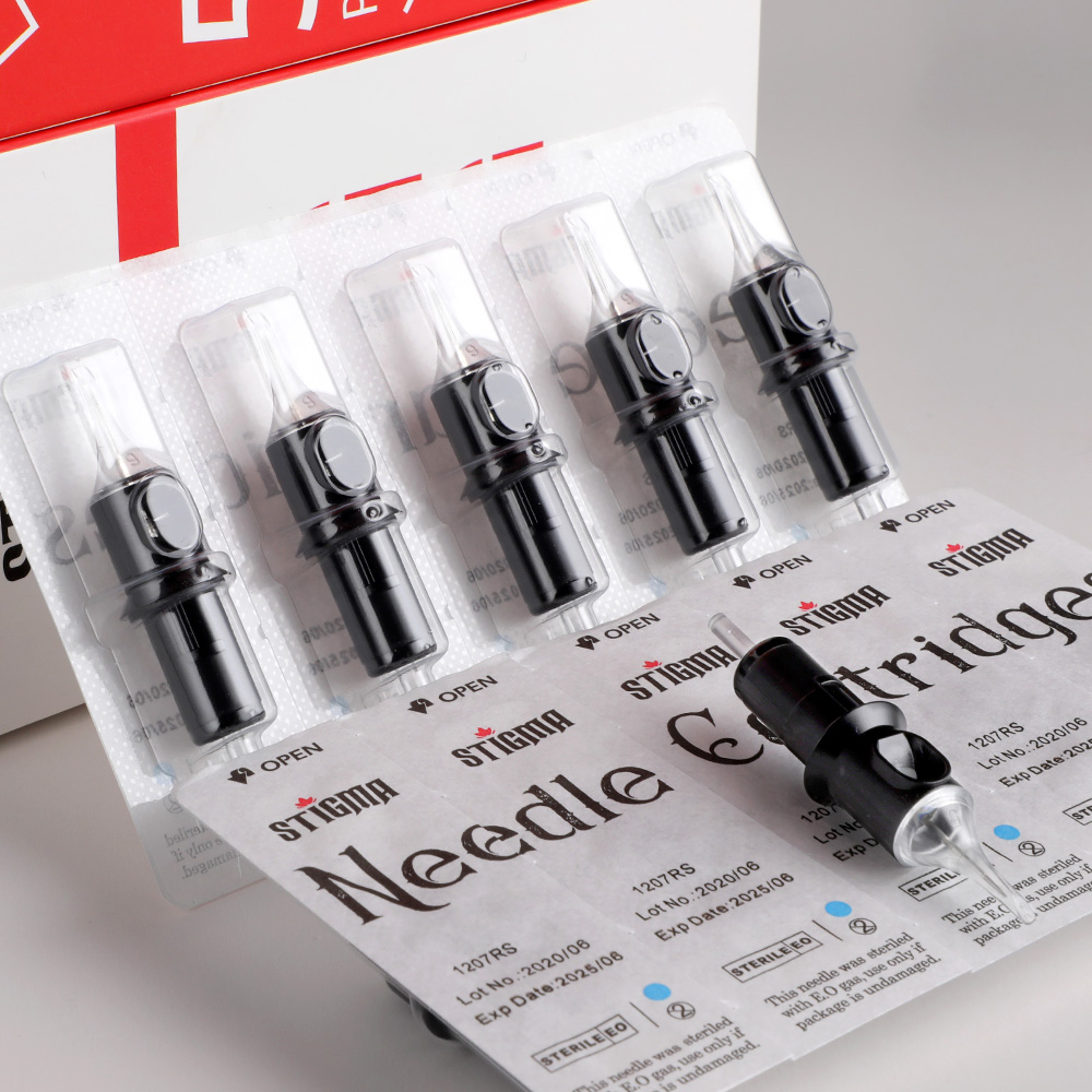 STIGMA 50 Stück Tattoo-Patrone – Merit Beauty Makeup Bewertung und Preis