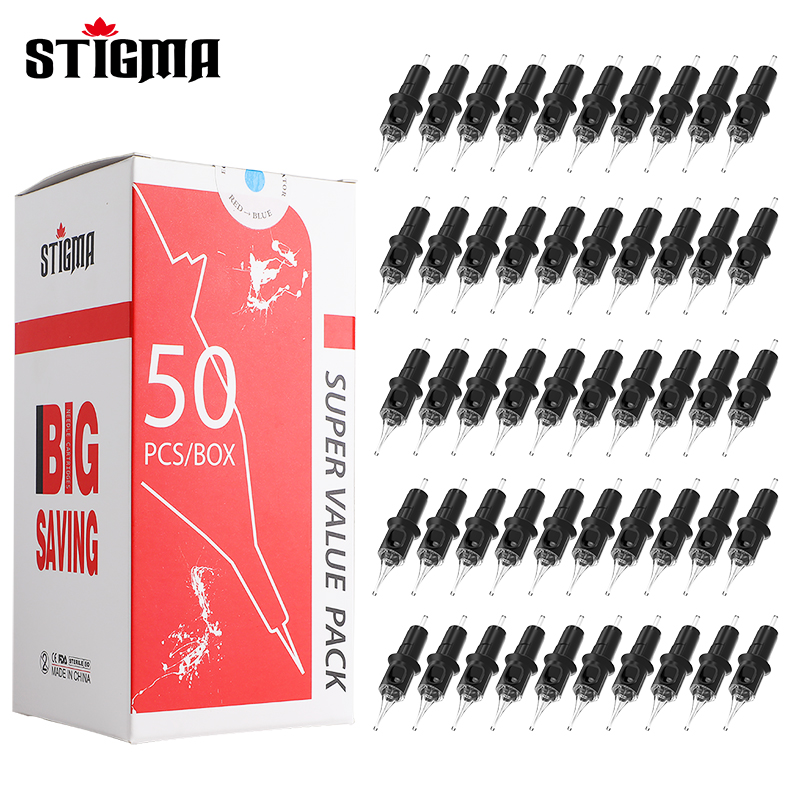 50Pcs Tattoo Patronen Nadeln B – Merit Beauty Makeup Bewertung und Preis