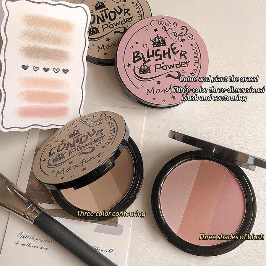 3 in1 drei Farben Puder schale – Highlighter Bronzer Palette Bewertung und Preis