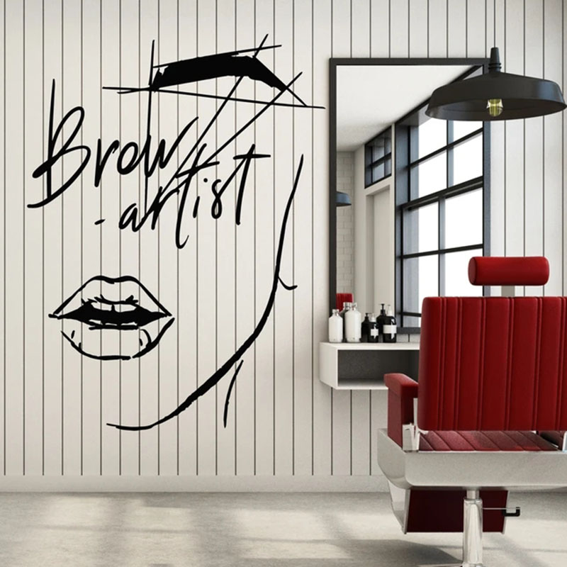 Abstrakte Mädchen Gesicht Wand – Beauty Makeup For Girl Bewertung und Preis