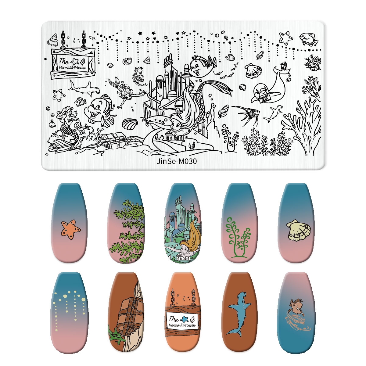 Sommer Nail Art Stempelplatte  – Nail Art Stamping Kit Bewertung und Preis