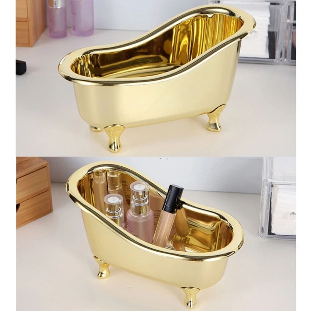 Goldene Mini-Make-up-Badewanne – Beauty Makeup Box Set Bewertung und Preis