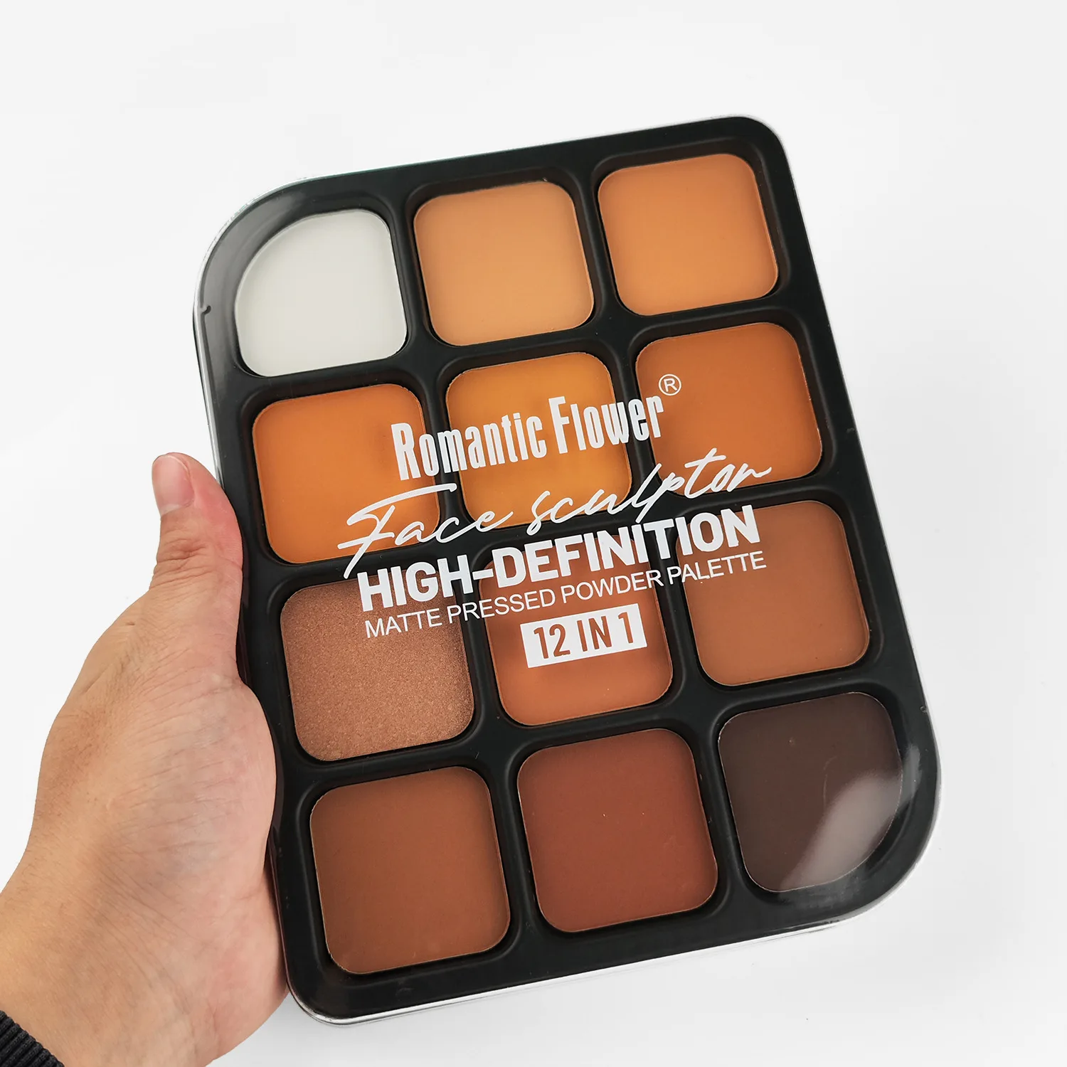 Deep Skin 12-Farben-Matte-Kont – Highlighter Bronzer Palette Bewertung und Preis