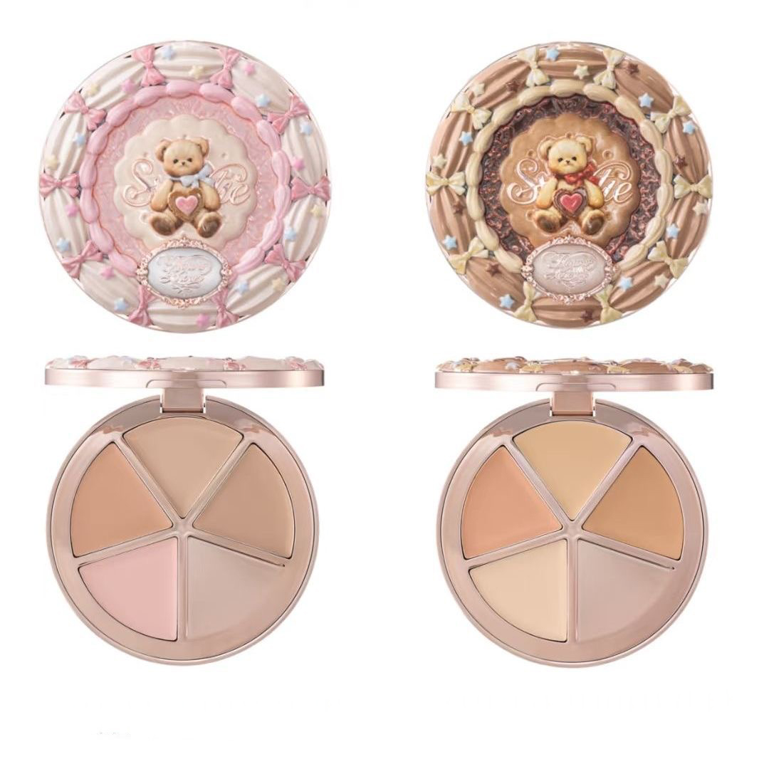 FLOWER KNOWS THE SWEETIE BEAR  – Highlighter Bronzer Palette Bewertung und Preis