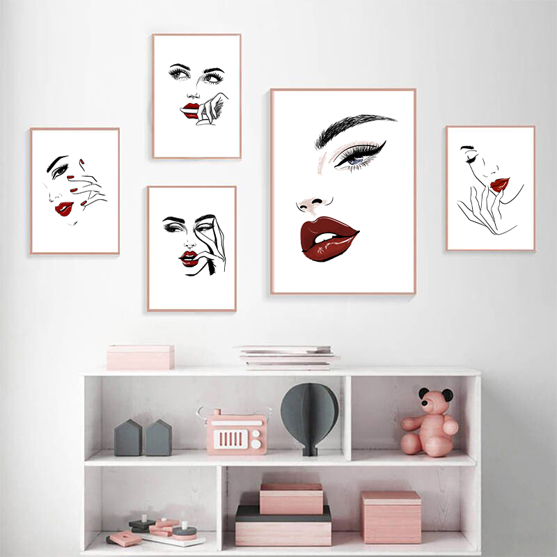 Nordic mode make-up poster dru – Beauty Of Makeup Quotes Bewertung und Preis