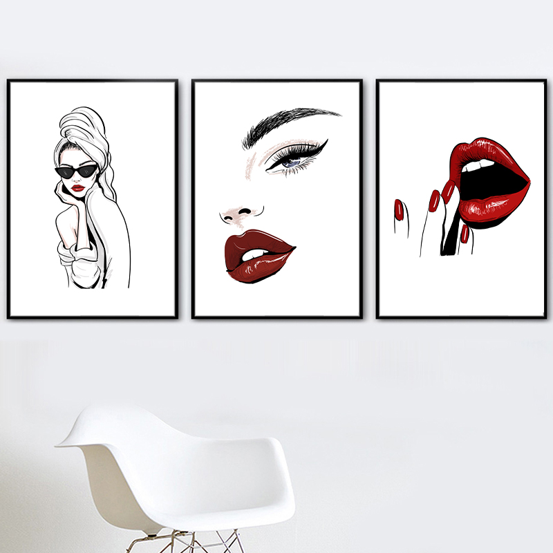 Nordic mode make-up poster dru – Beauty Of Makeup Quotes Bewertung und Preis