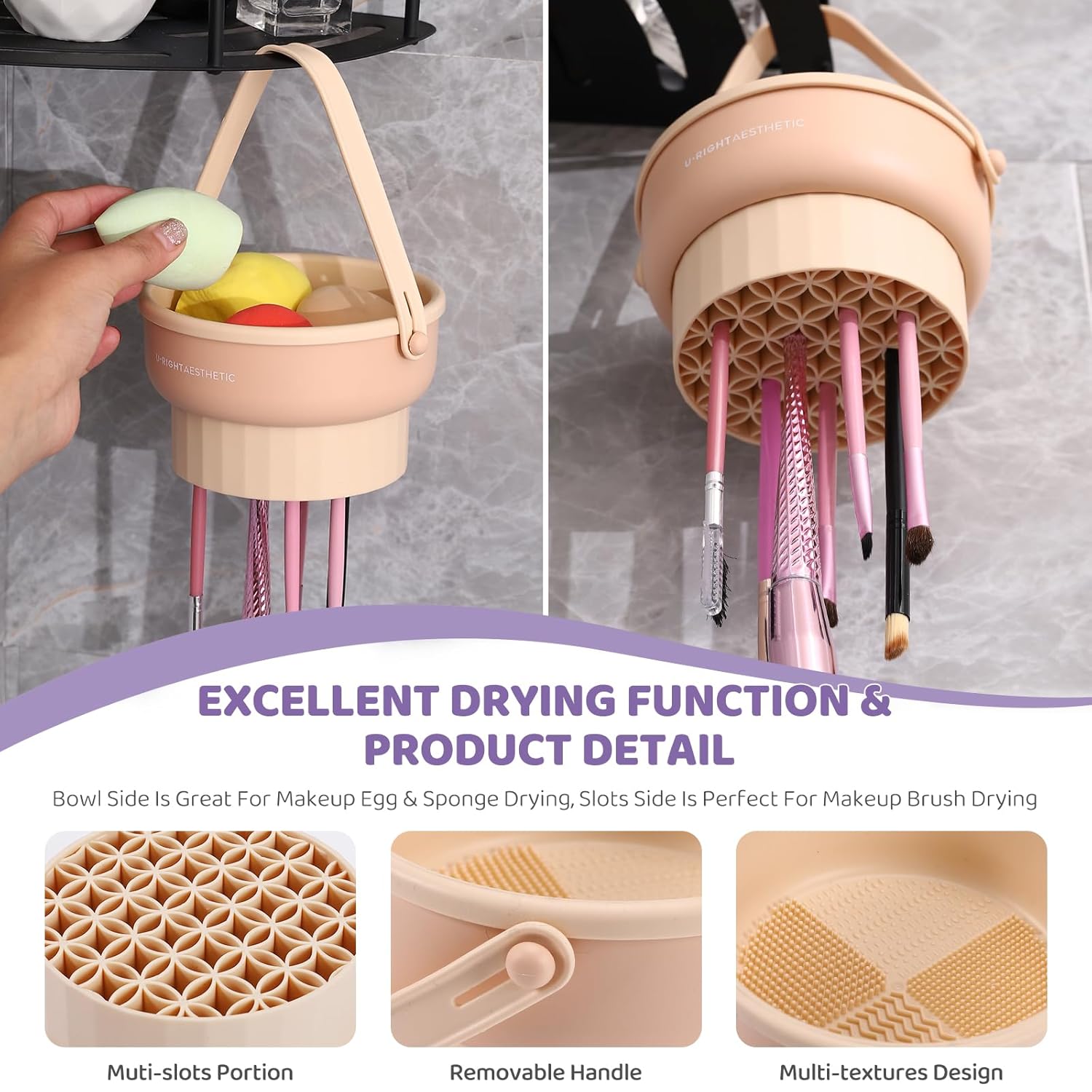 Make-up-Pinsel-Reinigungsschal – Beauty Makeup Brushes Bewertung und Preis