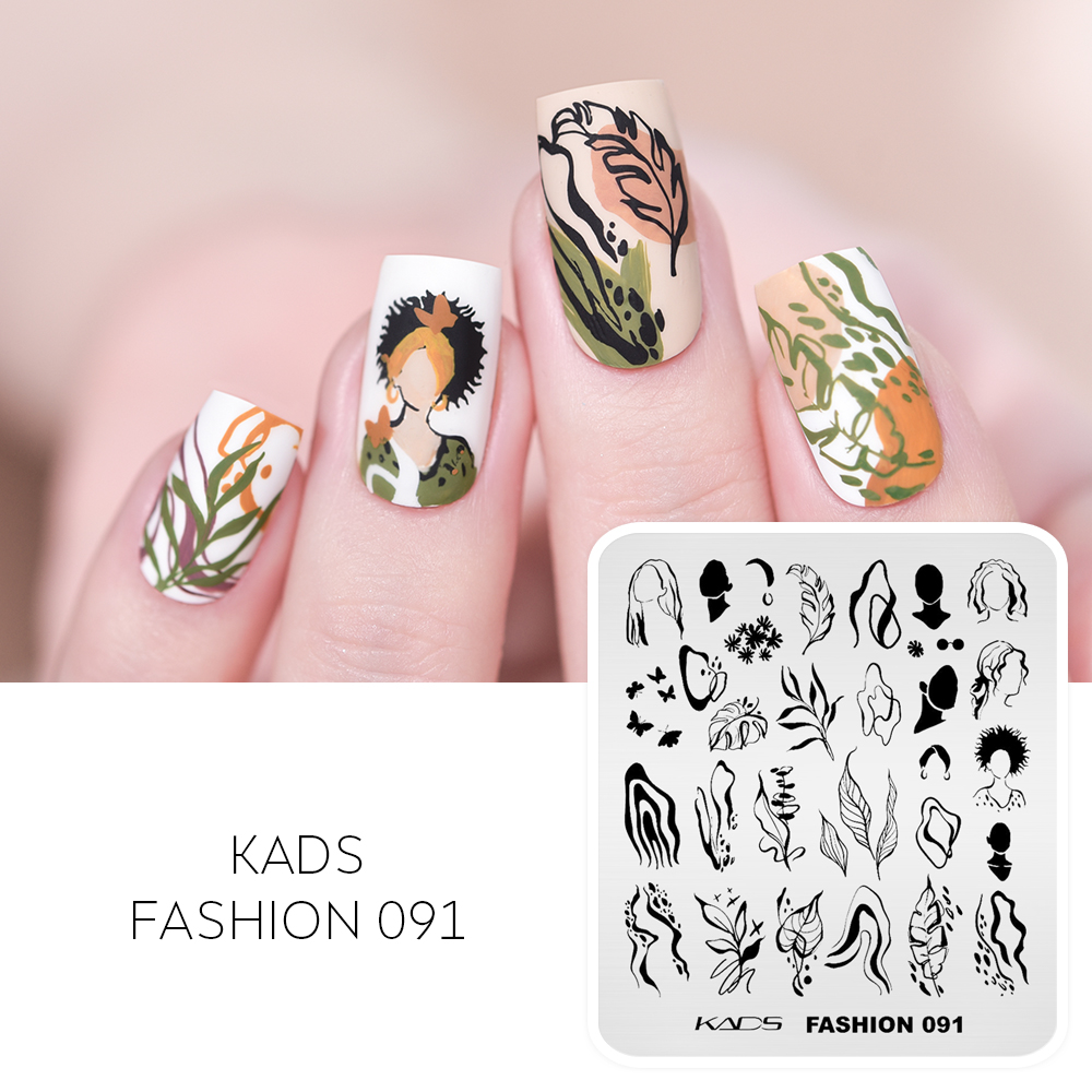 1PC Nagel Stempelplatte Mode S – Nail Art Stamping Kit Bewertung und Preis