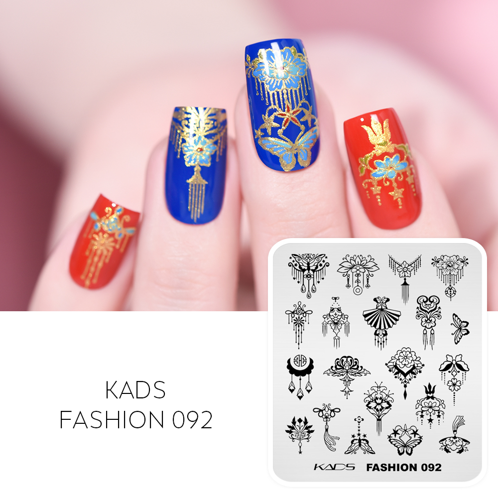 1PC Nagel Stempelplatte Mode S – Nail Art Stamping Kit Bewertung und Preis