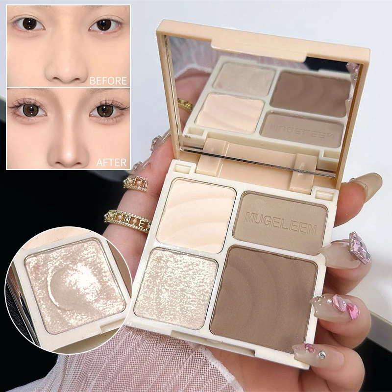 Dreidimensionale Vierfarbige H – Highlighter Bronzer Palette Bewertung und Preis