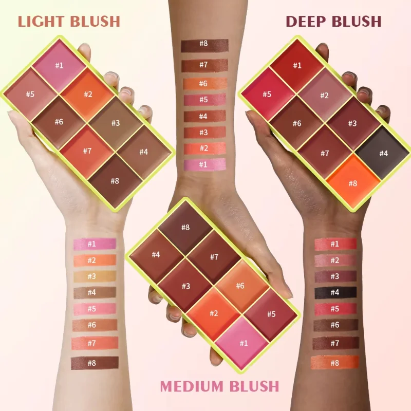 Augenbrauencreme Blush Curve C – Highlighter Bronzer Palette Bewertung und Preis