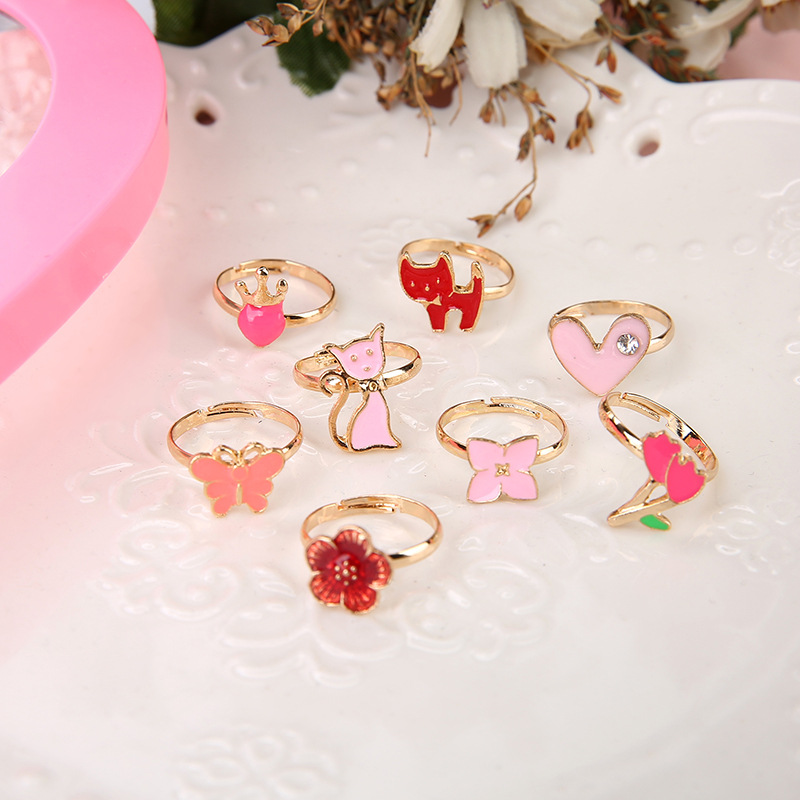10/20 stücke Kinder Nette Ring – Beauty Makeup For Girl Bewertung und Preis