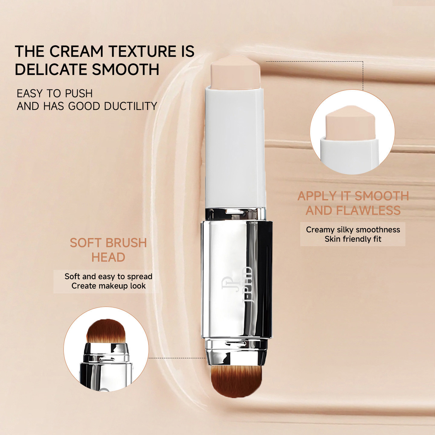 Zwei-in-eins-Bürstenkopf-Found – J Beauty Makeup Bewertung und Preis