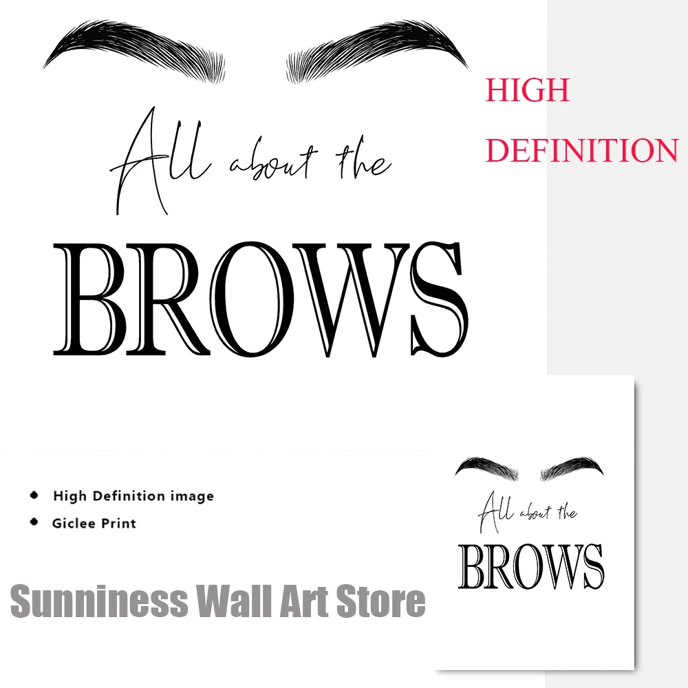 Mode Make-up Leinwand Malerei  – Beauty Of Makeup Quotes Bewertung und Preis