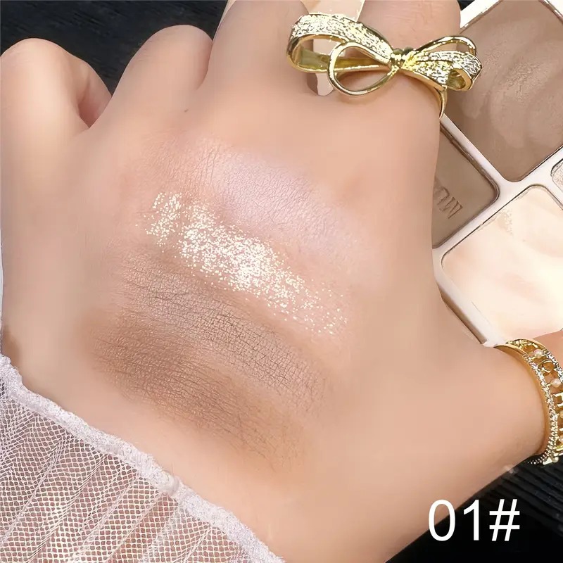 Vier Farben Highlighting & Con – Highlighter Bronzer Palette Bewertung und Preis