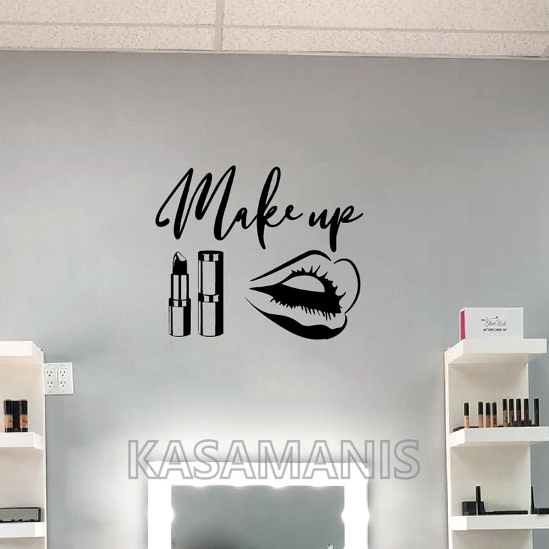 Make-up Zitat Wand Kunst Decal – Beauty Of Makeup Quotes Bewertung und Preis