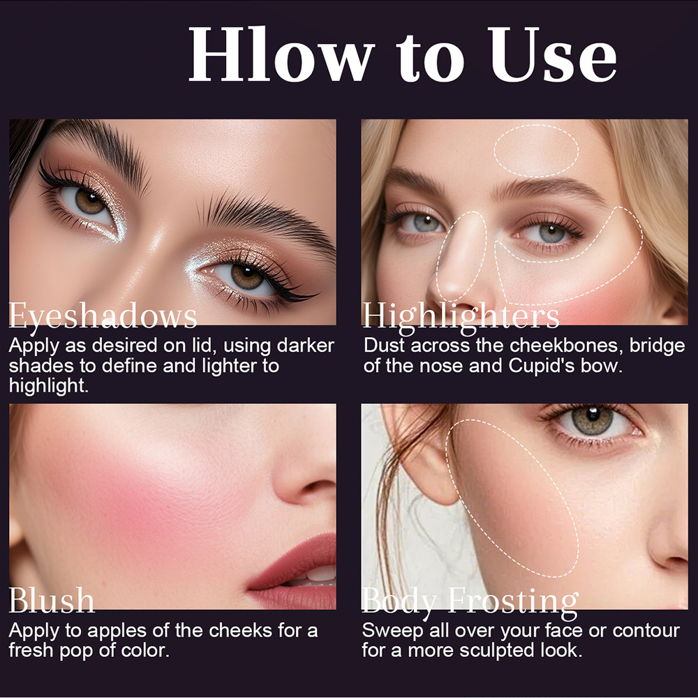 All-in-One-Make-up-Palette mit – Highlighter Bronzer Palette Bewertung und Preis