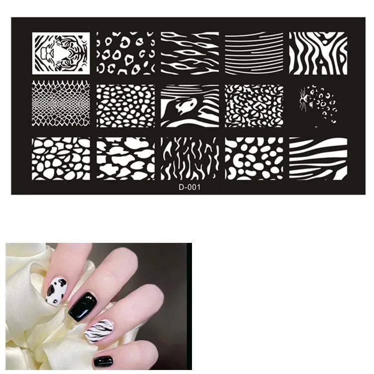 1pc Nagel Stempel platten Set  – Nail Art Stamping Kit Bewertung und Preis