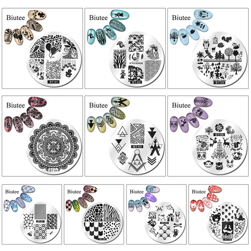 Biutee 12*6cm TAGEBUCH Nail ar – Nail Art Stamping Kit Bewertung und Preis