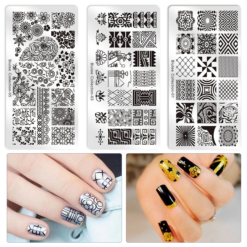 Biutee 12*6cm TAGEBUCH Nail ar – Nail Art Stamping Kit Bewertung und Preis