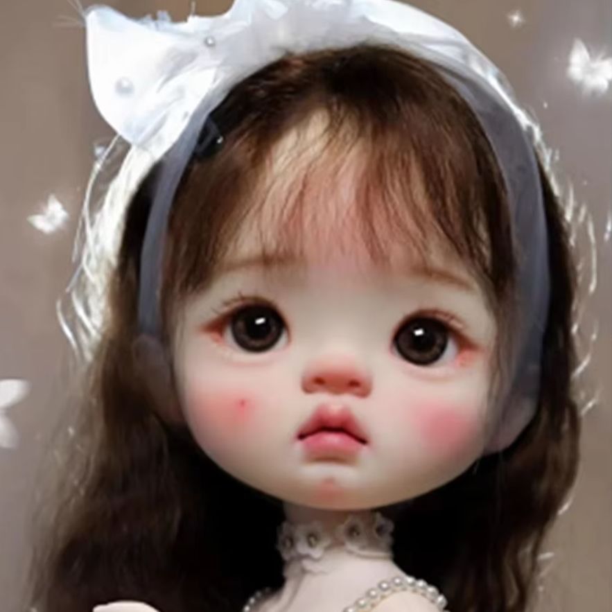 Amber Girl Kopf aus Kunstharz, – Beauty Makeup For Girl Bewertung und Preis