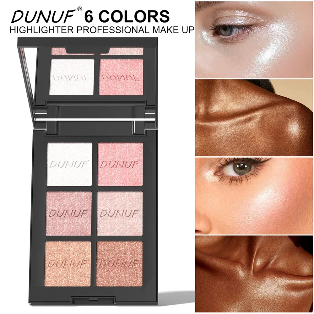 6-farbige Textmarker-Palette,  – Highlighter Bronzer Palette Bewertung und Preis
